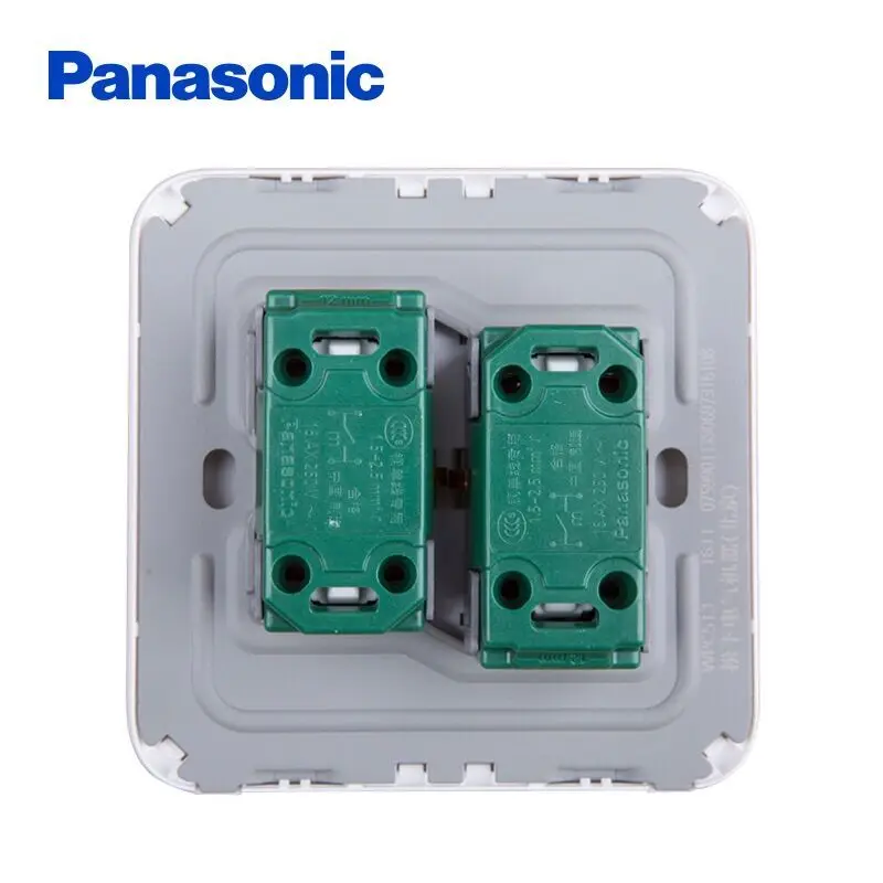 Panasonic 1 Gang 2 Gang 3 Gang 4 Gang Wall Switch 1 Way 2 Way Light Switch Random Click On / Off Home Switch with LED Indicator