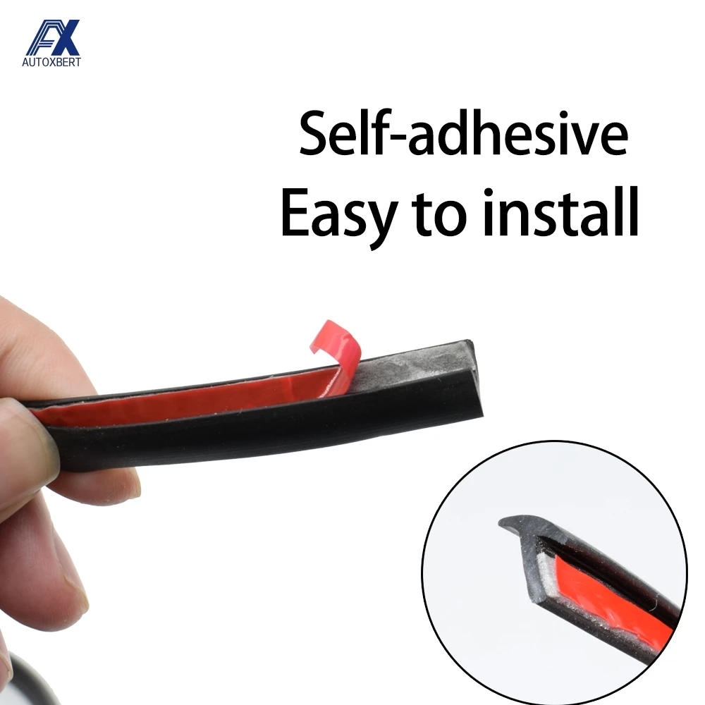 2m Car T-Shape Seal Strip For Honda Accord Civic CR-V HR-V Pilot Fit Odyssey Elysion City Toyota Corolla Camry Yaris Sienna Vios |