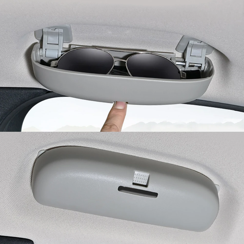 Porte-lunettes de soleil de voiture, étui pour Mercedes Benz W212 C180 E63  C300 E250 C E classe GLK GLC GLE AMG X204 W205 W203 W204
