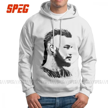 

Vikings Untitled Ragnar Lothbrok Men's Sweatshirt Purified Cotton Funny Hoodies White Hooded Tops