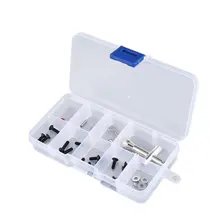 10-36 Compartment Slots Cells Portable Tool Box Electronic Parts Screw Beads Ring Jewelry Plastic Storage Box Container Holder