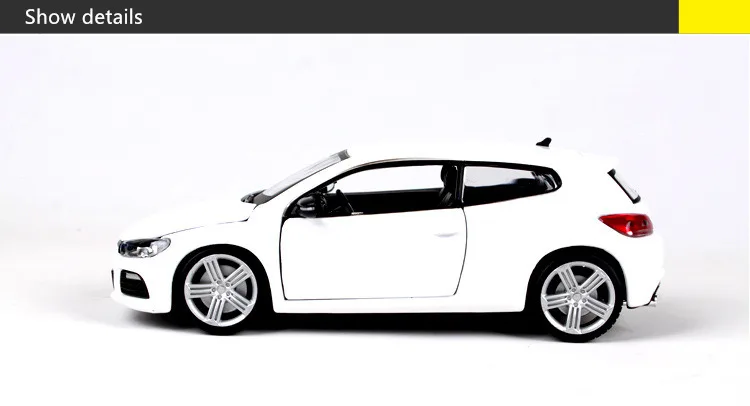 Bburago 1:24 Volkswagen Scirocco имитация сплава Модель автомобиля моделирование автомобиля украшение коллекция Подарочная игрушка