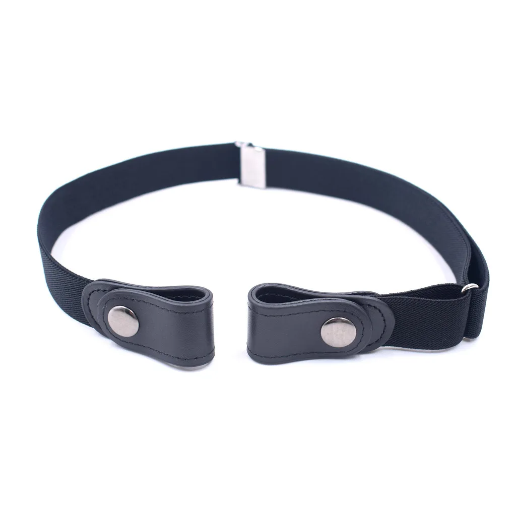 Невидимый эластичный пояс для джинсов без пряжки для взрослых/детей