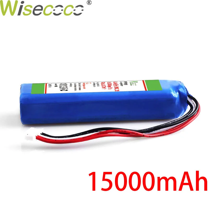 WISECOCO 15000 мАч GSP1029102R Батарея для JBL Charge 2 Plus + заряд 3 2015 версия в наличии Высокое