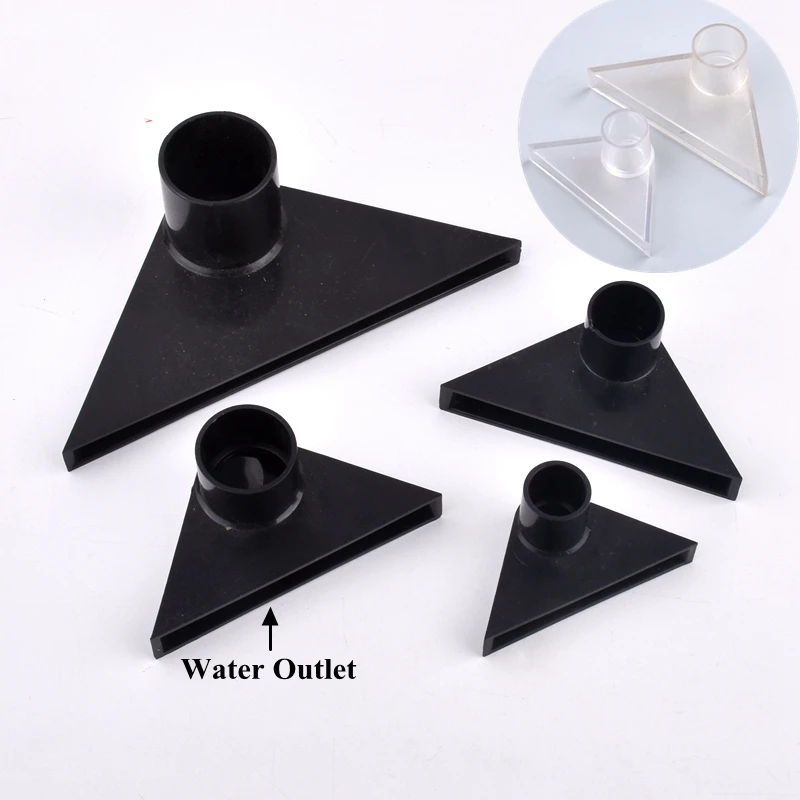 1Pc Aquarium Dreieck Entenschnabel Düse Wasser Outlet Aquarium Universal Einstellbare Sprinkler, Garten Bewässerung Wasser Rohr Armaturen – Detail 1