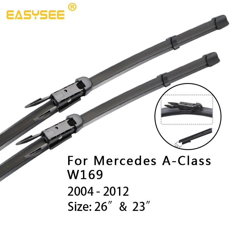 Щетки стеклоочистителя для Mercedes Benz A класс W168 W169 W176 A140 A150 A160 A170 A180 A190 A200 A210 A220 A250 A45 AMG интерактивного компакт-диска