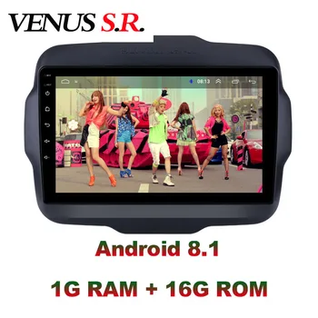 

VenusSR Android 8.1 2.5D car dvd For JEEP Renegade Radio 2016-2020 multimedia GPS Radio stereo gps navigation