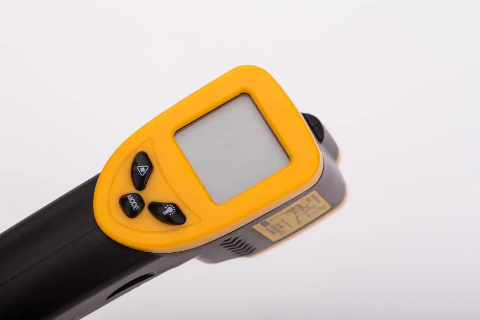 Высоко-El DT-8550 инфракрасный термометр для измерения температуры высокой точности промышленные бытовой ручной пистолет-термометр электронный термометр