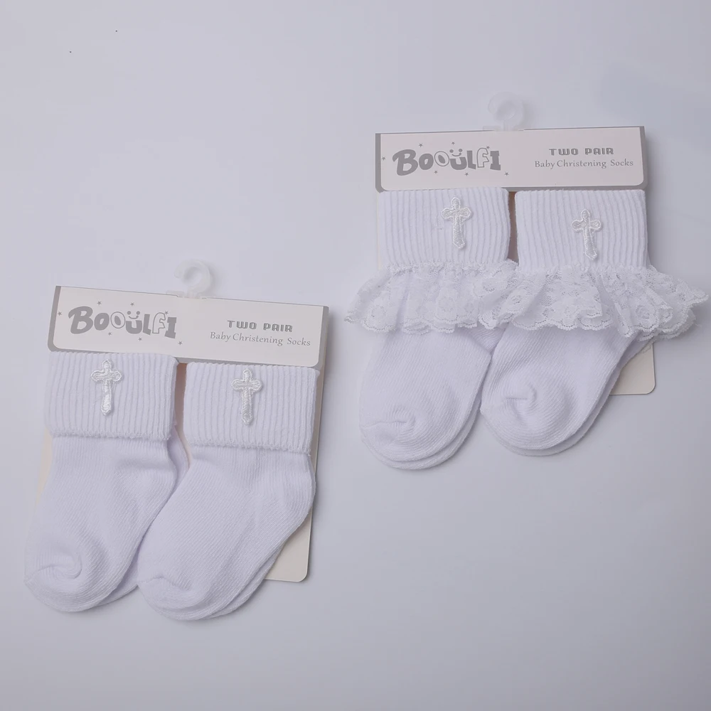 baptism socks boy
