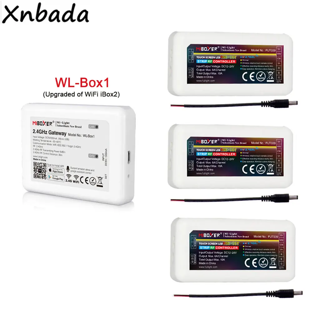 Milight wifi светодио дный Ibox2 светодиодный контроллер 2,4 г FUT039 RGBWW светодио дный светодиодные полосы контроллер для RGB/RGBW светодио дный RGBWW