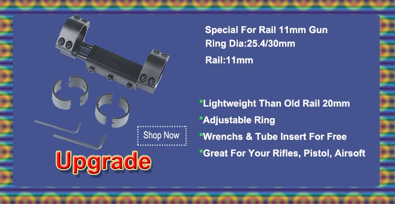 rifle base 20mm picatinny trilho adaptador weaver