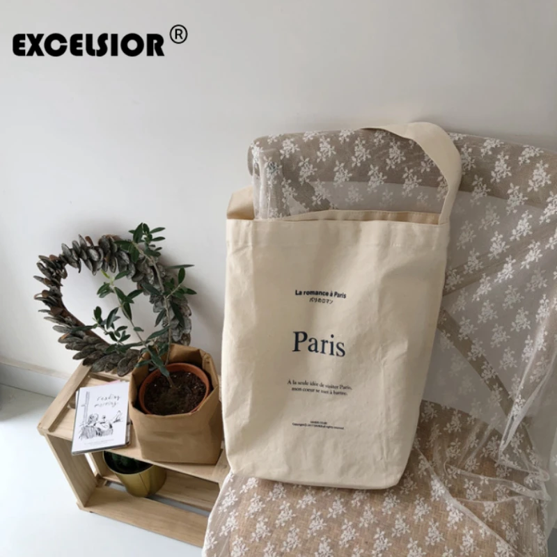 

EXCELSIOR crossbody bags for women Tote bag canvas bag designer bag Fresh casual Literary style High capacity Simplicity