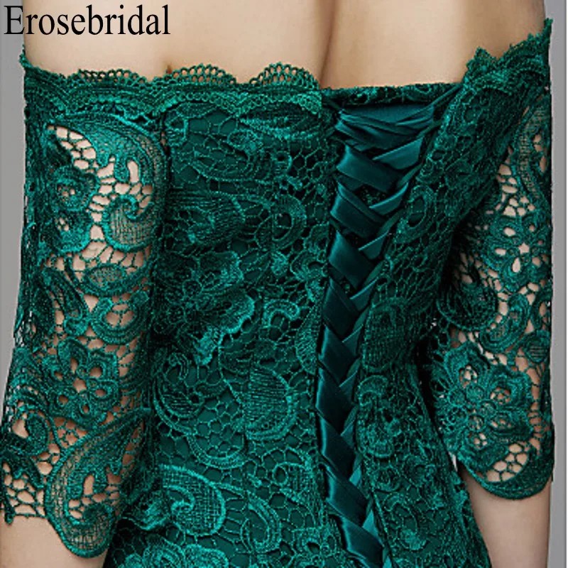 Женское вечернее платье с коротким рукавом Erosebridal Элегантное Длинное Вечернее