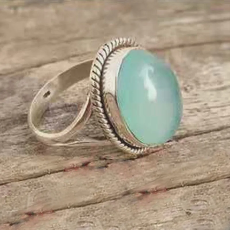 Новые модные женские Овальные драгоценные камни из Таиланда Женские Ювелирные