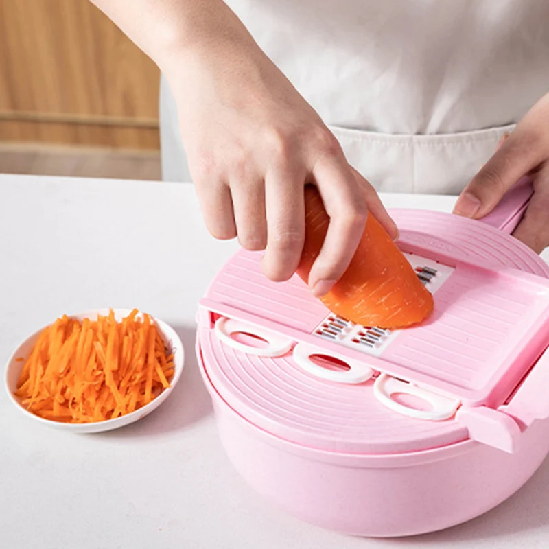 

Hot Multifunction Food Cutting Diced Slicer Grater Wheats Straw Kitchen Tools XJS789