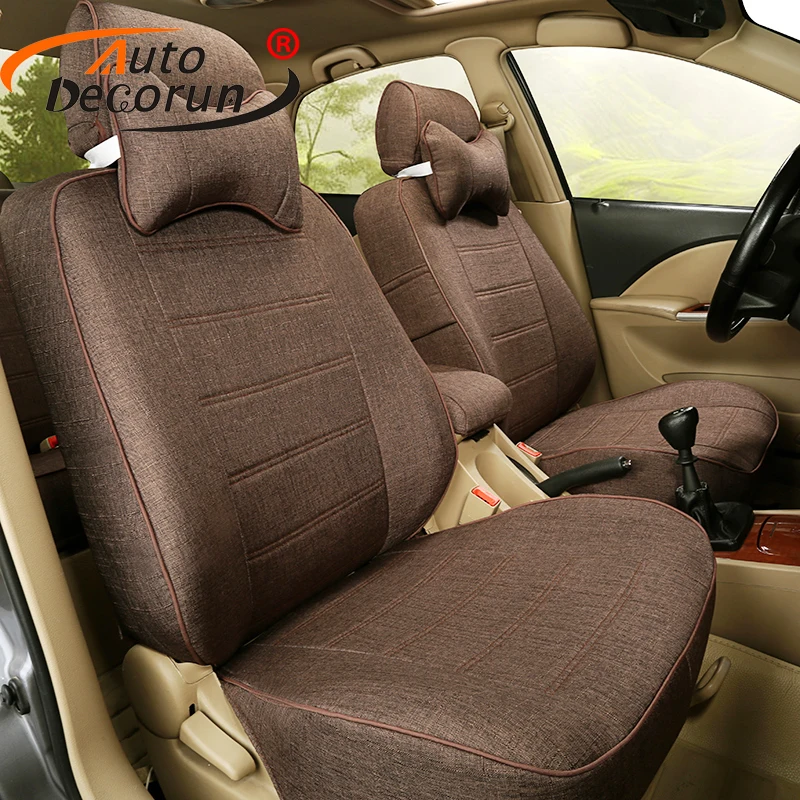 Autodecorun Car Seat Cover Custom For Audi A6 Seat Covers Sets Interior