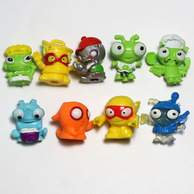 

Zomlings Super Zing Series 1 2 3 Anime Trash Action Figures Dolls 3cm Superzing Garbage Doll Model Toy For Kids Playing Gift