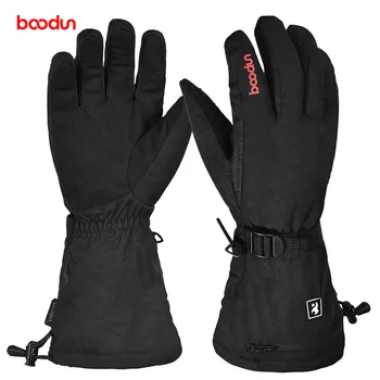 

BOODUN Electric Heated Heating Gloves 3 Modes Touch Screen For Outdoor Skiing touch Screen Designed