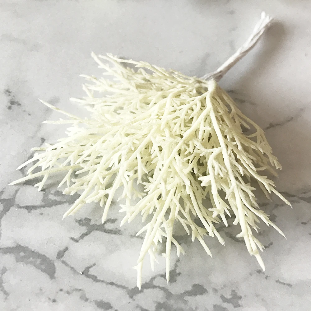 Высококачественные пластиковые ветки сорняков искусственные цветы букет