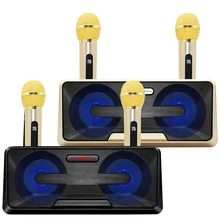 Портативный HIFI микрофон динамик Sdrd301 беспроводной микрофон бытовой Ktv открытый мобильный телефон Bluetooth аудио Cara Ok машина