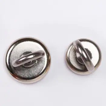 

68KG/37KG/29KG Magnetic Hook Tool Salvage Ring Durable Strong Magnetic Sucker Magnet Metal NdFeB Practical Sturdy