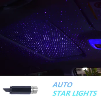 

Car Ambient LED Light Atmosphere Lamp Roof Star Light USB for Nissan Qashqai j11 j10 X-Trail X Trail t32 t3 Almera Altima Navara
