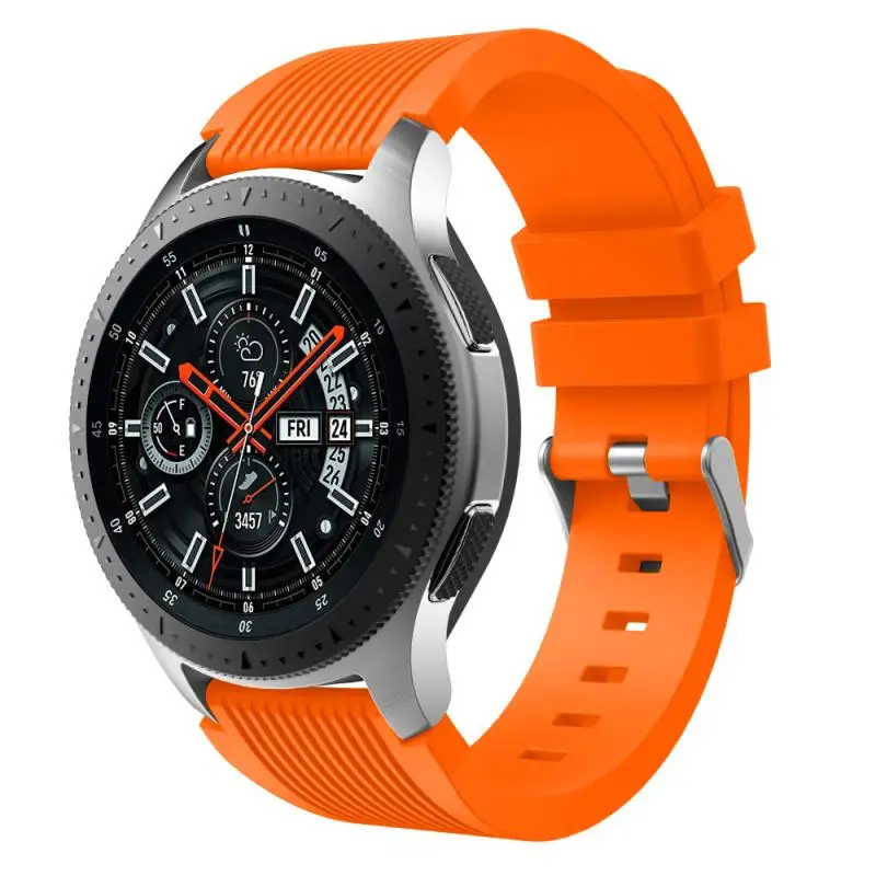 Galaxy watch 46 мм для samsung gear S3 Frontier amazfit bip huawei watch gt 2 ремешок 22 мм ремешок силиконовый браслет активный 2 46