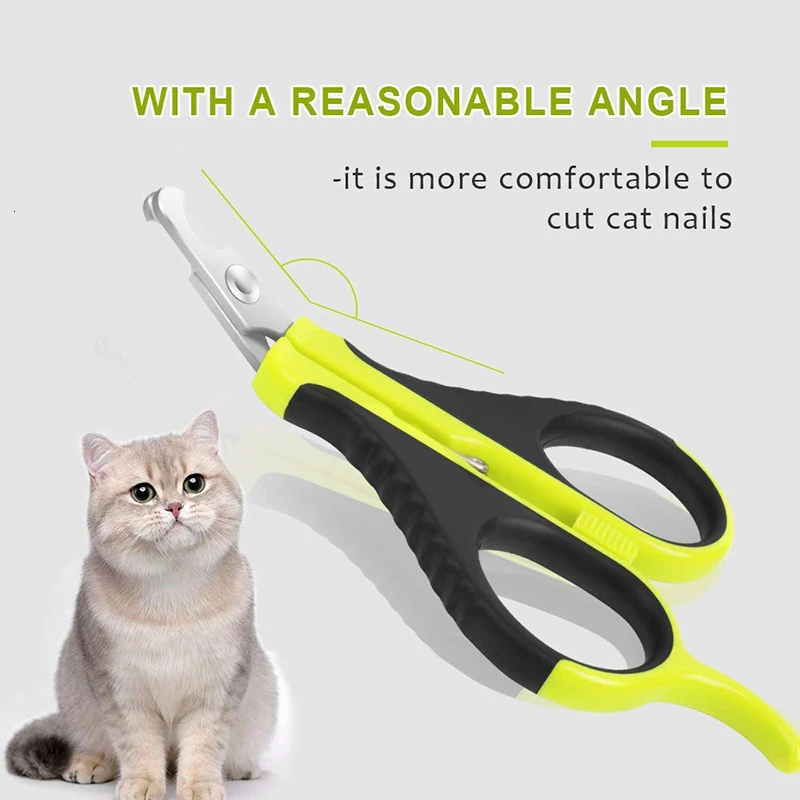 Benepaw Safe Efficient Pet Cat Nail Clipper Professional Comfortable Non-slip Cut Small Dog Nail Trimmer For Puppy Kitten Rabbit