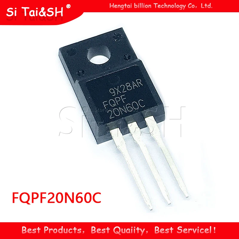 10 шт./лот 20N60 FQPF20N60C FQPF20N60 600V 20A LCD FET новый оригинальный TO 220F|Интегральные схемы| |