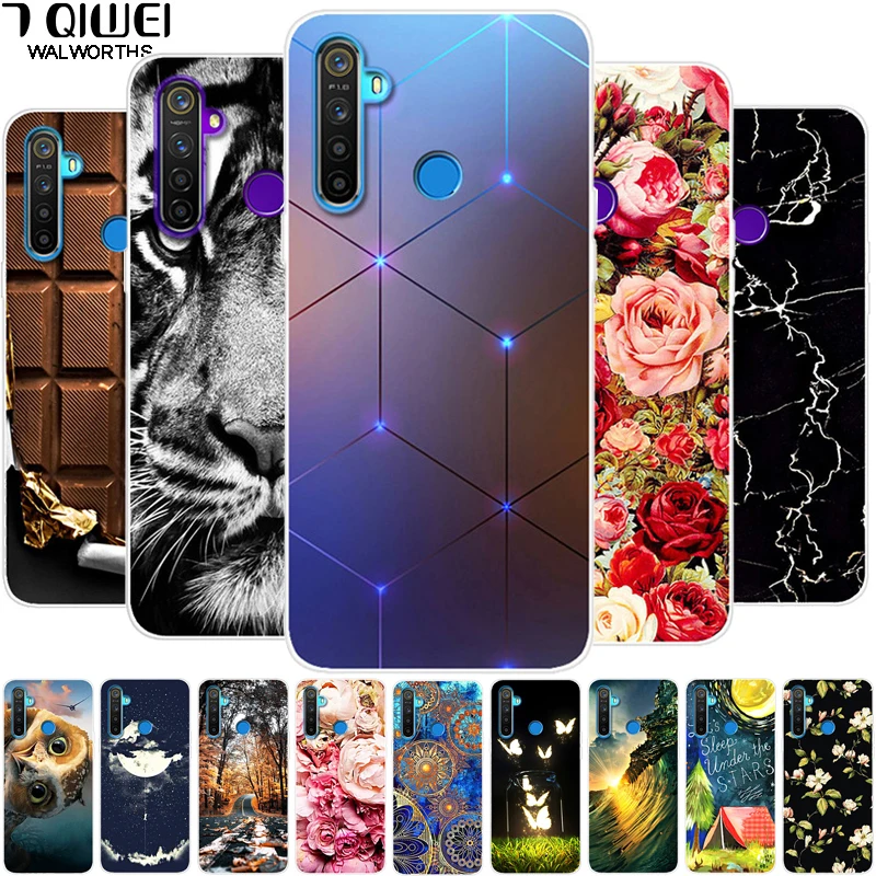 Чехол для OPPO Realme 5 силиконовый мягкий чехол телефона s Pro C3 Realme5 задняя крышка из