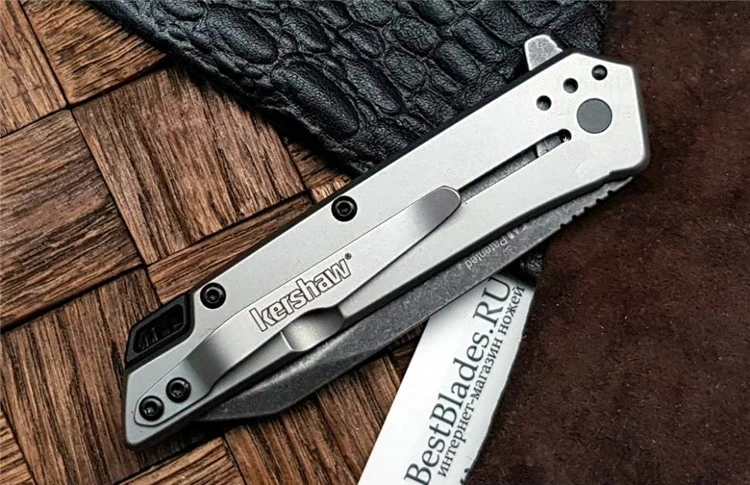 Новейший качественный складной нож Kershaw 1365 EDC, ручка из нержавеющей стали с 4cr13mov стальным лезвием, Карманный Походный нож, инструменты