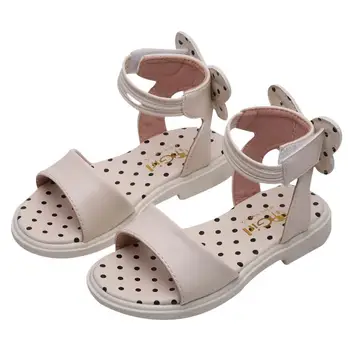 

Girls Roman Sandals 2020 New Summer Little Children Princess High-top Beach Shoes Kids Gladiator Soft Bottom Party Dance Shoes