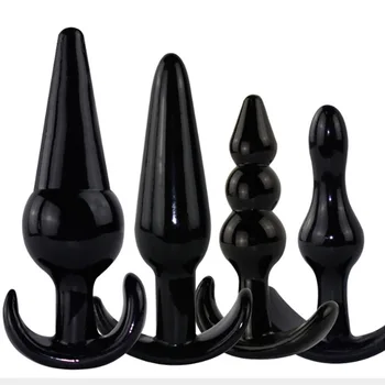 1 PCS 18+ Anal Plug Beads Vaginal G Spot Butt Stimulate Orgasm Massage Dildo Adult Sex Toys Erotic SM Product For Masturbation 2