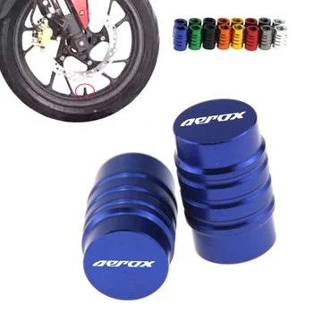 

Wheel Tire Valve caps CNC Aluminum Airtight Covers For Yamaha Aerox 155 2017 2018 Aerox155 NVX155 Motorcycle Accessories Parts