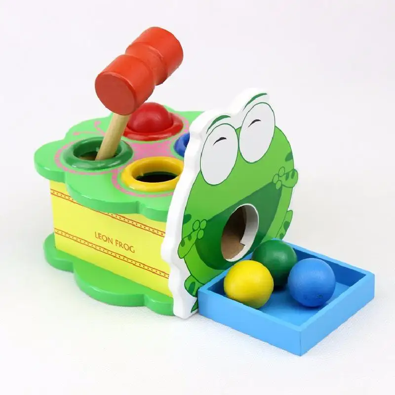  Mungbean Frog Playing Table Baby Toy Playing Ground Mouse Young Cing Wooden Playing Table Intellige