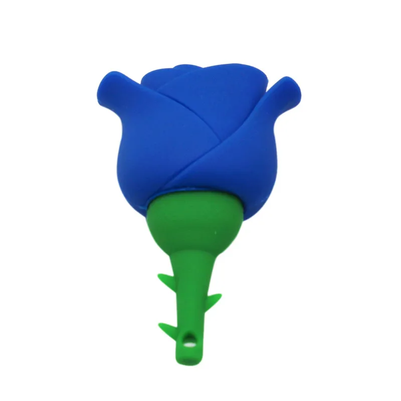 Blue BiNFUL флеш-накопитель мультфильм красный розовый 16Гб 32 цветок usb флеш-накопитель карта памяти флешка - Цвет: Blue