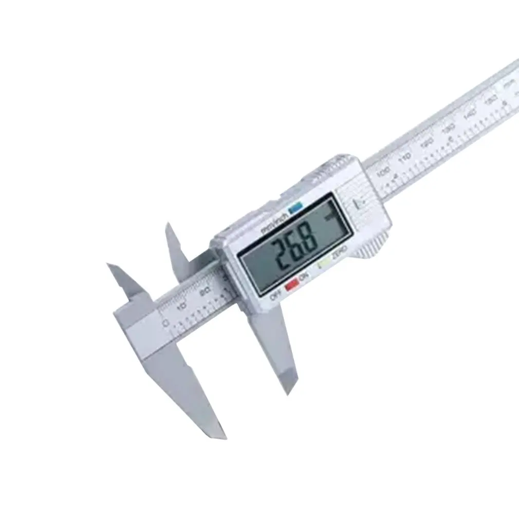 цена 2020 Hot Electronic Digital Display Vernier Caliper 0-150Mm Plastic Digital Display Caliper Measurement Tool Inner Diameter