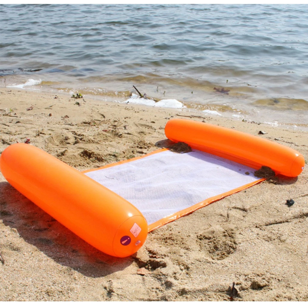 Inflatable Floating Pool Swimming Hammock Water Bed Pillow Beach Air Mattress Float Lazy Water Lounge Chair Party Toys