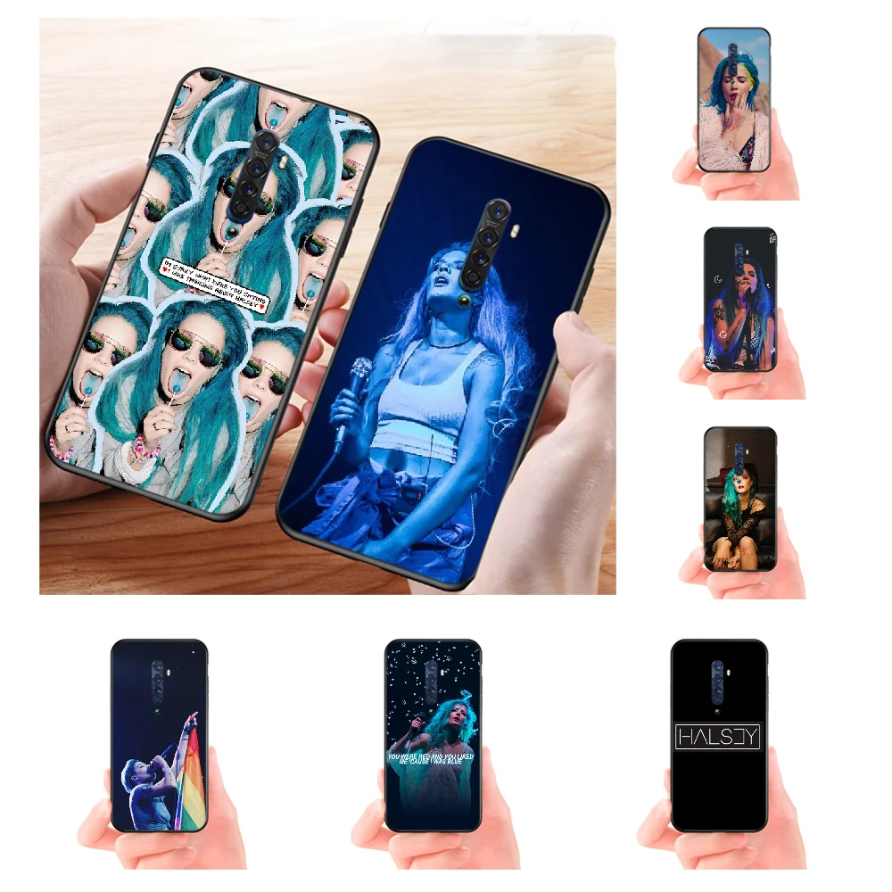 NBDRUICAI Halsey Bad Girl черный ТПУ мягкий резиновый чехол для телефона OPPO Reno2 Z R15 pro R17 R11 R9S