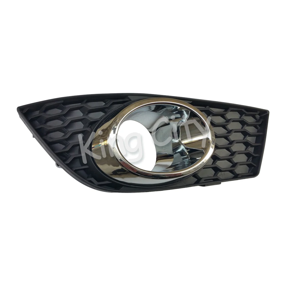 Capqx для Chevrolet Lova Aveo 2009-11 ПТФ в передний бампер рамка противотуманной фары Отделка капюшона Кепки противотуманных фар декоративного Корпус крышка/верхнее покрытие