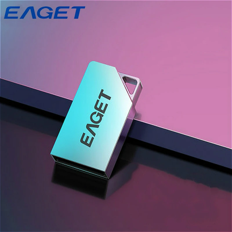 USB флеш накопитель Eaget 2 0 32 ГБ водонепроницаемый металлический чехол для ключей