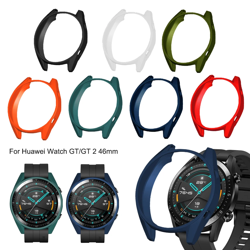 Защитный чехол из мягкого ТПУ с защитой от царапин бампер для Huawei Watch GT/GT 2 46 мм