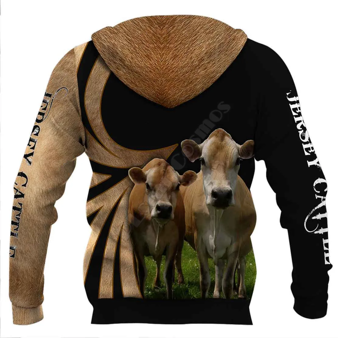 Hereford Cattle 3D Hoodies Printed Pullover Men For Women Funny Animal Sweatshirts Fashion Cosplay Apparel Sweater