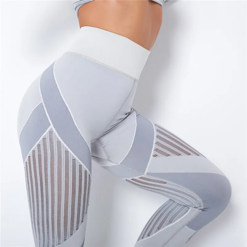 NEW Seamless Leggings High Waist Winter Clothes Women Pants lady Yoga Gym Leggings Girl Sport Leggings Workout Leggings  Mesh [fila]seamless tech mesh bra