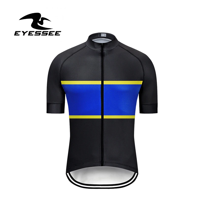 

EYESSEE 2019 Cycling Jersey Top Summer Racing Cycling Clothing Ropa Ciclismo Short Sleeve mtb Bike Jersey Shirt Maillot Ciclismo