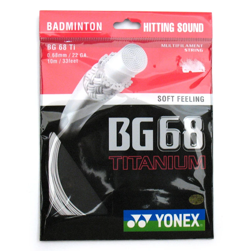 Профессиональные Струны для бадминтона Yonex 2020 100% Высококачественные BG65 66 Ultimate 80