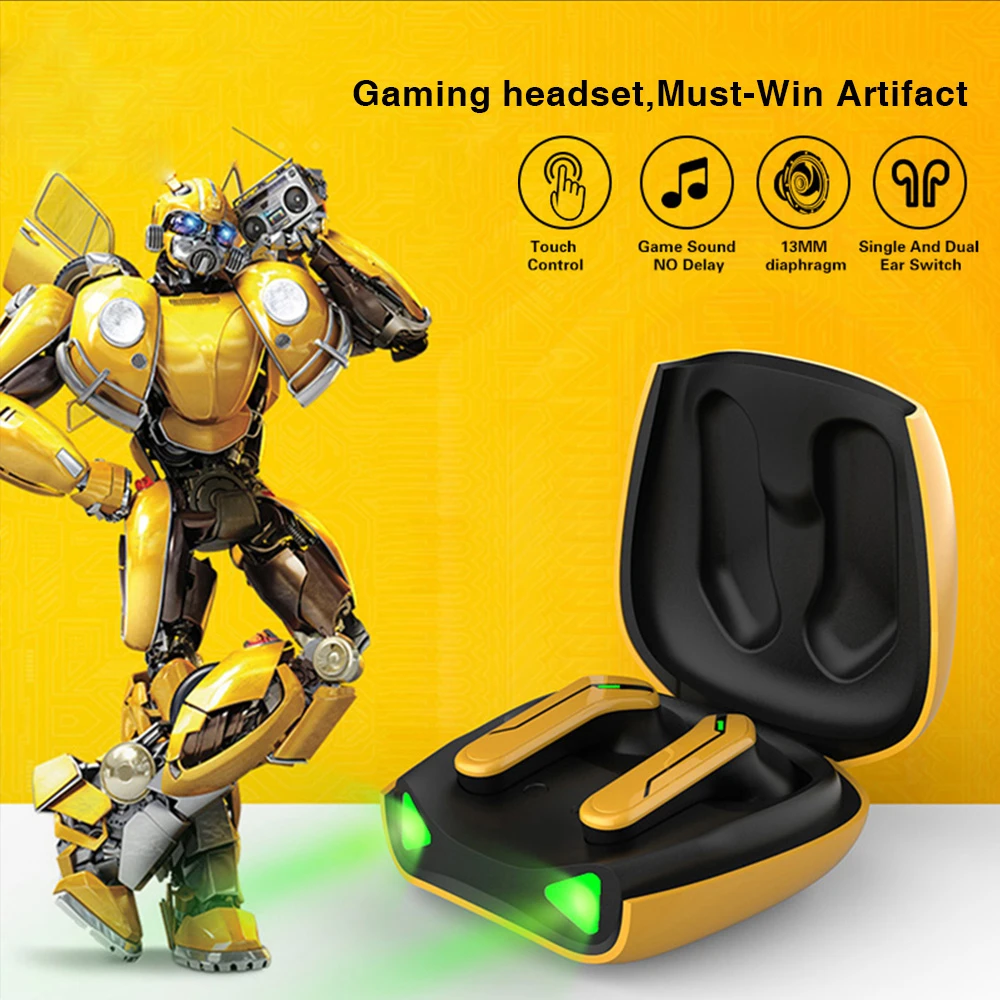 Bumblebee Air Car Tws Bluetooth Wireless Hifi Earphone Dor