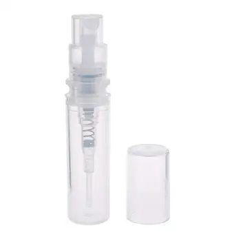 

60pcs Empty Perfume Bottles Mist Spray Bottles Sanitizer Sprayer Cosmetics Subpackaging Bottles Makeup Sample Containers 3ml