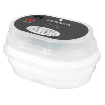 

220V Farm Hatchery Incubator Brooder Machine Hatching 12 Eggs Mini Brooder Automatic Eggs Incubator Kid Family Learning Fun