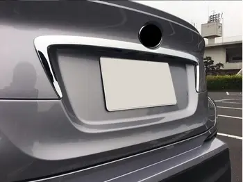 

ABS Chrome Rear Trunk Lid Moulding Cover Trims 1PC For Toyota C-HR C HR 2016 2017 car accessories